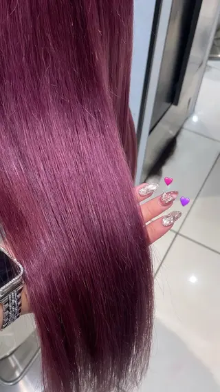 ロング カラー 💞暖色カラー 💞risaのヘアスタイル