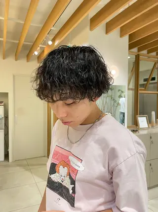 パーマ メンズ 矢場町/酸性ストレー ト/髪質改善/リオのヘアスタイル