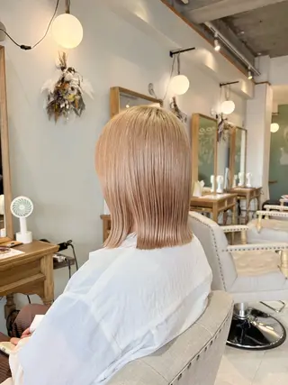 ミディアム Anree所属・ゆとり 茨木/大阪/パーマのヘアスタイル