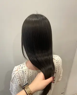 ロング カラー ヘアーメイクス所属・ホウノ サナ モデル募集🍒のヘアスタイル