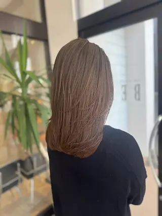 セミロング 🇰🇷韓国風顔周り NANAMI🇰🇷のヘアスタイル