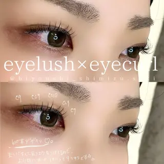 マツエク・マツパ GO TODAY SHAiRE SALON　名古屋パルコ店所属・しみず さきのマツエク・マツパデザイン