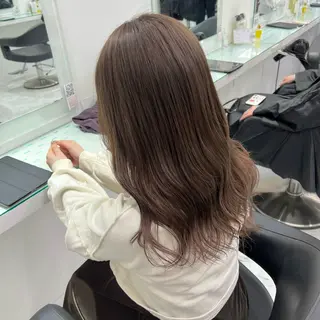 ロング カラー ヘアアレンジ 🎀 yuuka🎀のヘアスタイル
