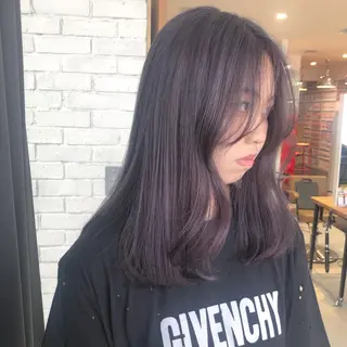 ロング カラー ORIKA 美容室のヘアスタイル