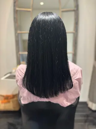 セミロング カラー ducha所属・DUCHA Tomida naoのヘアスタイル