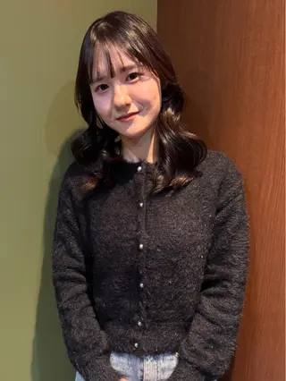 ミディアム カラー パーマ mai / linoah˚✧のヘアスタイル