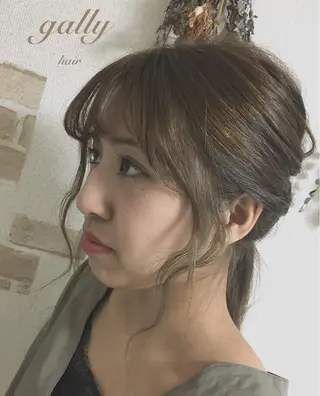 ロング ヘアアレンジ 🌷nanase🌷 gally hairのヘアスタイル