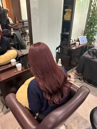 ロング カラー 坂本奈都美 🎀のヘアスタイル