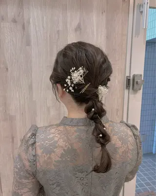 ヘアアレンジ 竹村 恵功代のヘアスタイル