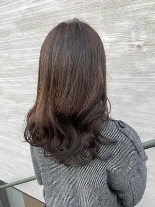 ロング カラー 韓国風/オシャレ /縮毛矯正/滝口琴未のヘアスタイル