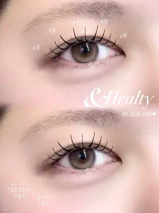 マツエク・マツパ ＭＯＭＯＫＡ .のマツエク・マツパデザイン