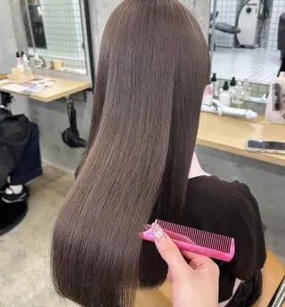 ロング 💖saki ケアブリーチ💖のヘアスタイル