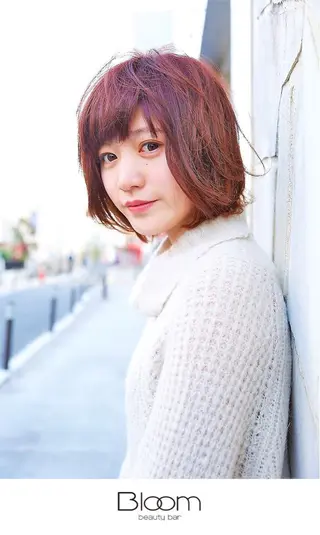 ミディアム Bloom beauty bar所属・小西 弘之［セミナー講師］のヘアスタイル