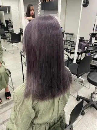 ロング カラー 🌿透明感赤み消し Keishin🌿のヘアスタイル