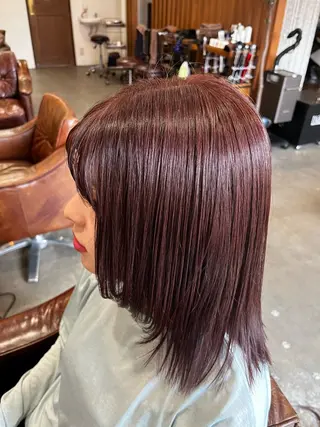 セミロング ☺︎宮田 麻衣☺︎のヘアスタイル