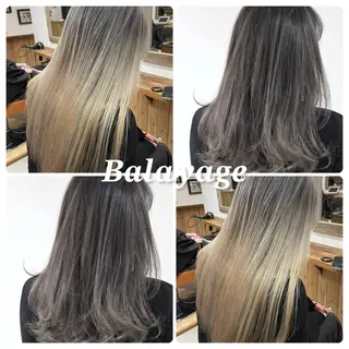 ロング カラー Wカラーレイヤーカ ット⚡️CHIAKIのヘアスタイル