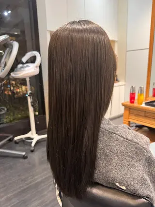 ロング 平澤 悠飛のヘアスタイル