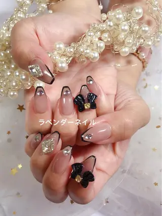 ネイル ラベンダー💖日暮里 ルル💖ネイルのネイルデザイン