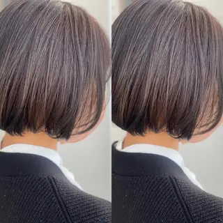 ミディアム カラー Snaly カラー特化ページのヘアスタイル