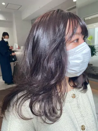 セミロング 垢抜けのプロ🪄 honoのヘアスタイル