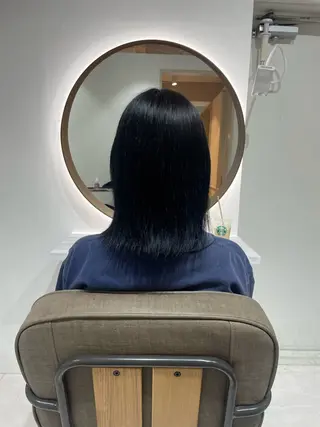 ミディアム 光岡 玲遠のヘアスタイル