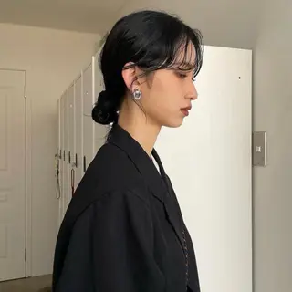 カラー ヘアアレンジ 祐川 愛希のヘアスタイル