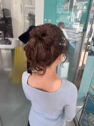 ヘアアレンジ 水島 悠香子のヘアスタイル