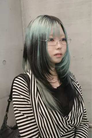 ロング カラー レイヤーカットとハイ トーン/HIROKIのヘアスタイル