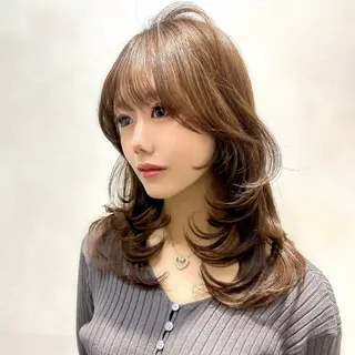 ミディアム 森 隆秀/韓国ヘアのヘアスタイル