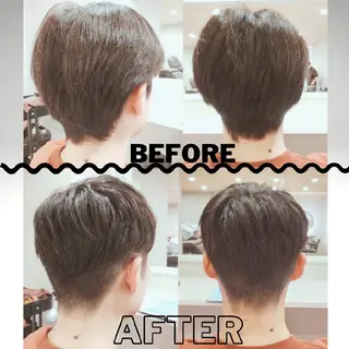 メンズ ショート GR 髪質改善トリートメント×ヘッドスパ【ジーアール】所属・🌺中村🌺毎日楽し くなる髪をご提案✨のヘアスタイル
