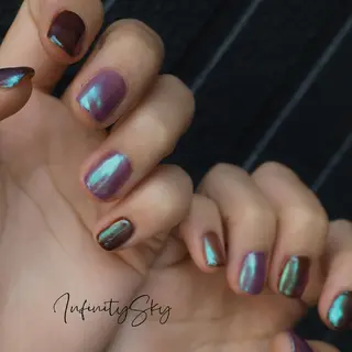 ネイル infinity skyのネイルデザイン