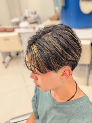 ショート カラー 髪質改善 カミムラのヘアスタイル