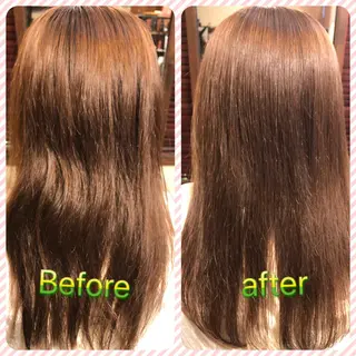 ロング 長谷川 薫のヘアスタイル