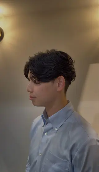 ショート パーマ メンズ 大阪茶屋町 メンズカット関田拳のヘアスタイル