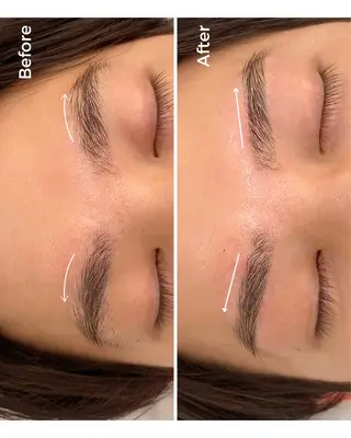 アイブロウ 大石はな / lavlunaのマツエク・マツパデザイン