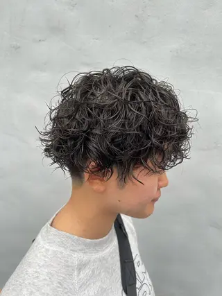 パーマ LIVETOREA所属・エクステ/コスパ◎ /メンズ!白石宇由のヘアスタイル