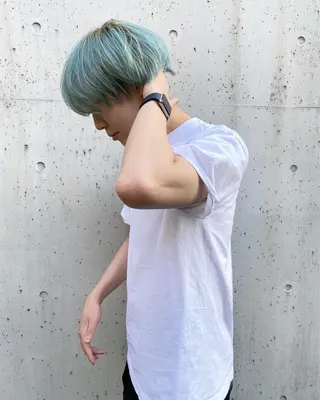 ショート カラー ヘアアレンジ メンズ 【池袋/スパイキー ショート】ⓝⓘⓜⓤのヘアスタイル