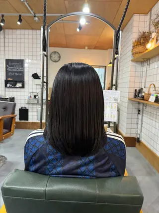 ミディアム 倉本 美優のヘアスタイル