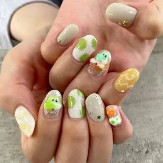 ネイル 東 千夏のネイルデザイン