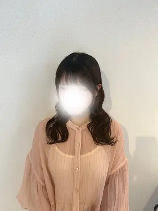 セミロング ヘアアレンジ ヒナリ/まつ毛パーマ 無料モデル募集中☆彡のマツエク・マツパデザイン