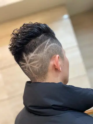 ショート パーマ BARBER YAMAMICHI所属・山城 ゆきのエステ・リラクイメージ