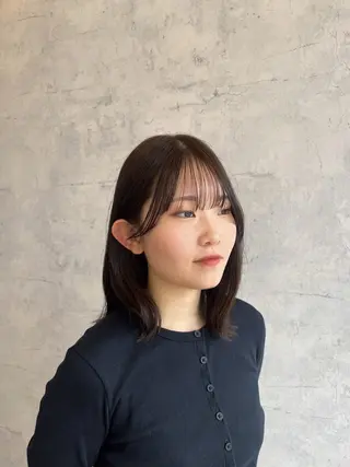 ミディアム Mana Hair 倉敷店所属・【Manahair】 みくるのヘアスタイル