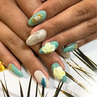 ネイル She nail studio 原宿所属・パラジェル有/ スカルプ/mahoのネイルデザイン