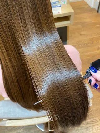 ロング カラー ヘアアレンジ 韓国ヘア sasugaのヘアスタイル