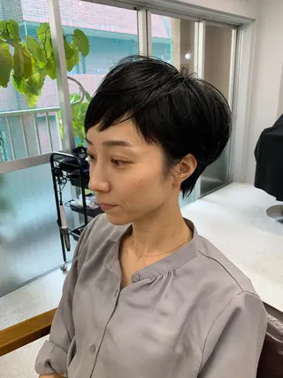 ショート ショート、ボブ特化 長島智彦のヘアスタイル