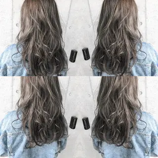 セミロング カラー ハイライト/髪質改善 ans/黒木 和大のヘアスタイル