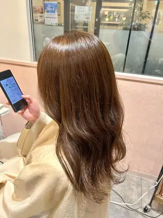 ロング カラー LaBless あべのキューズモール所属・ヘアセット/艶カラー /まつげパーマ/りおのマツエク・マツパデザイン