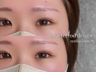マツエク・マツパ M3 NAIL,EYELASH AND EYEBLOW【エムスリー】所属・M3【エムスリー】 yume🤎🪄のマツエク・マツパデザイン