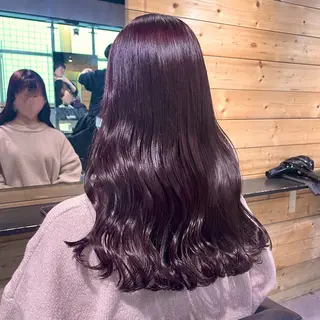 ロング 盛れる暖色🎀ガーリ ーヘア🎀きっかのヘアスタイル