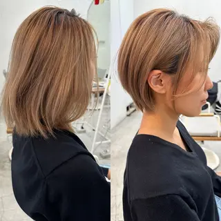 ショート カラー ROMMY. ロミーのヘアスタイル